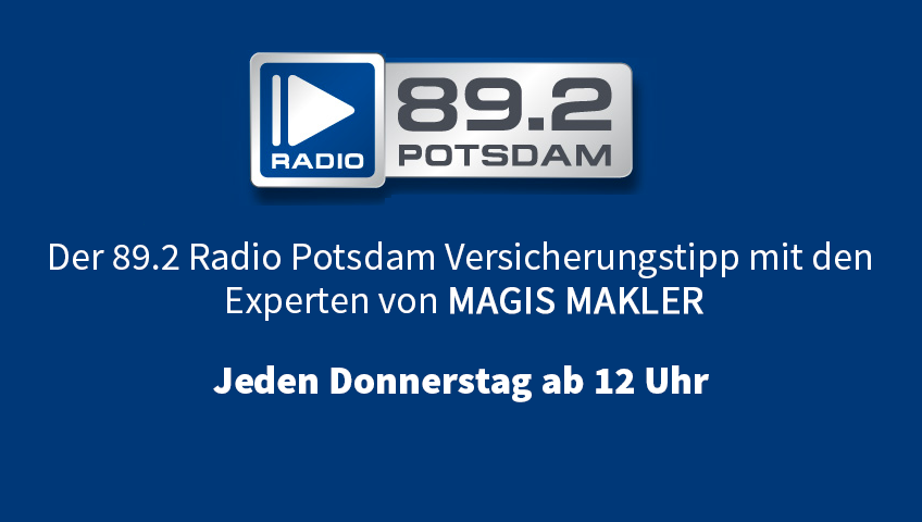 Der 89.2 Radio Potsdam Versicherungstipp